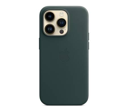 Чехол для Apple iPhone 14 Pro Leather Case with MagSafe – Forest Green (MPPH3) 2