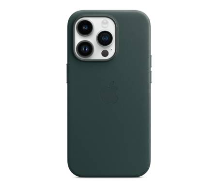 Чехол для Apple iPhone 14 Pro Leather Case with MagSafe – Forest Green (MPPH3) 3