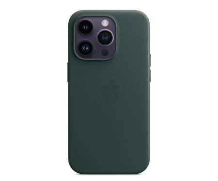 Чехол для Apple iPhone 14 Pro Leather Case with MagSafe – Forest Green (MPPH3) 1