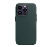 Чехол для Apple iPhone 14 Pro Leather Case with MagSafe – Forest Green (MPPH3)