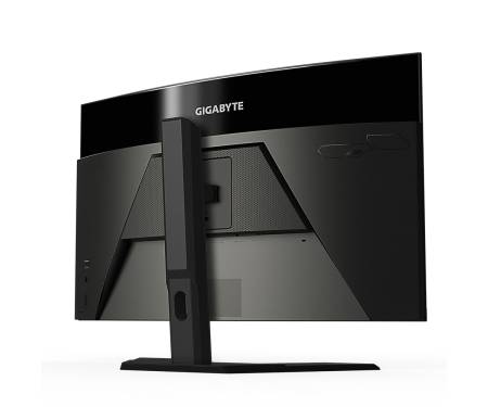 Gigabyte Монитор LCD 31.5" M32UC, 2xHDMI, DP, USB-C, 3xUSB, MM, VA, 3840x2160, 144Hz, 1ms, 93%DCI-P3, CURVED, AdaptiveSync, HDR400