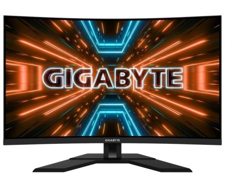 Gigabyte Монитор LCD 31.5" M32UC, 2xHDMI, DP, USB-C, 3xUSB, MM, VA, 3840x2160, 144Hz, 1ms, 93%DCI-P3, CURVED, AdaptiveSync, HDR400