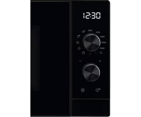Electrolux Мікрохвильова піч 25л, мех. керування, 900Вт, гриль, дисплей, інвертор, чорний