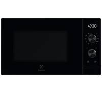 Electrolux Мікрохвильова піч 25л, мех. керування, 900Вт, гриль, дисплей, інвертор, чорний