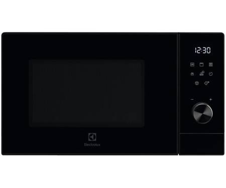 Electrolux Мікрохвильова піч 29л, електрон. керування, 900Вт, гриль, дисплей, інвертор, чорний