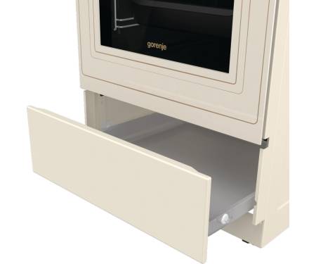 Gorenje Плита GECS5B70CLI электрическая стеклокерамическая, 70л