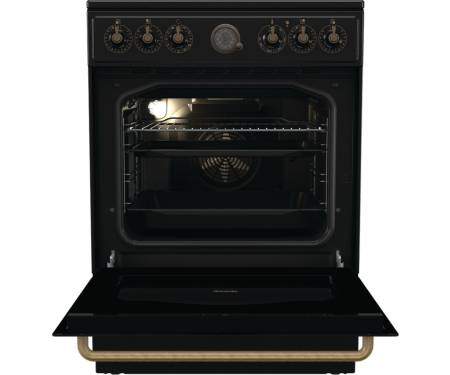Gorenje Плита GECS6B70CLB электрическая стеклокерамическая, 71л