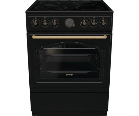 Gorenje Плита GECS6B70CLB электрическая стеклокерамическая, 71л
