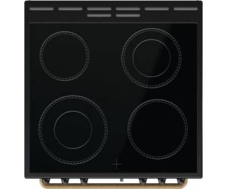 Gorenje Плита GECS6B70CLB электрическая стеклокерамическая, 71л