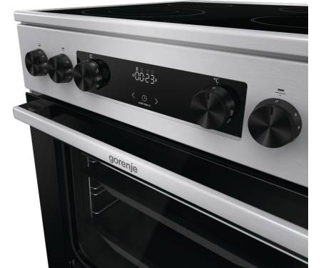 Gorenje Плита GECS6C70XC электрическая стеклокерамическая, 71л