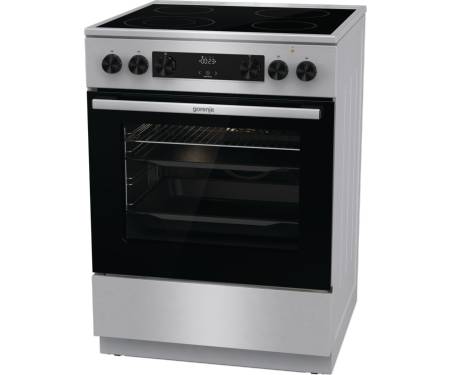 Gorenje Плита GECS6C70XC электрическая стеклокерамическая, 71л