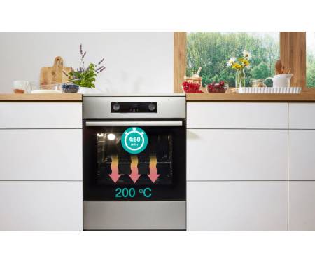 Gorenje Плита GECS6C70XC электрическая стеклокерамическая, 71л