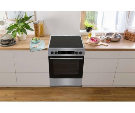 Gorenje Плита GECS6C70XC электрическая стеклокерамическая, 71л
