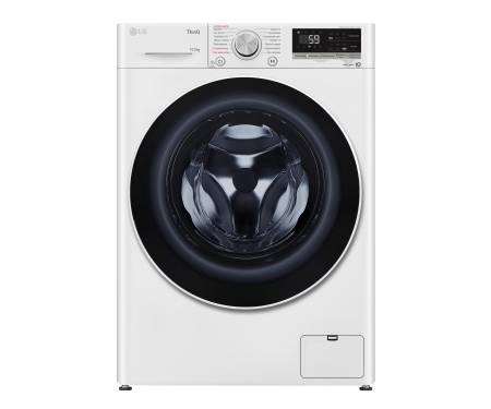 LG Стиральная машина фронтальная, 10,5кг, 1400, A+++, 57см, дисплей, пар, инвертор, белый