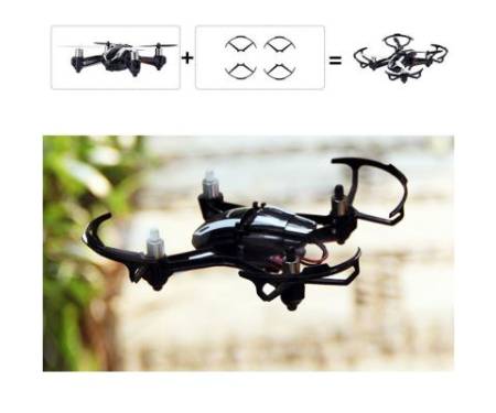 Квадрокоптер Udirc U841 NANO RX4 3-в-12 125 мм HD камера (U841 Black)