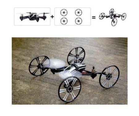 Квадрокоптер Udirc U841 NANO RX4 3-в-12 125 мм HD камера (U841 Black)