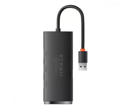 Адаптер Baseus Lite Series 4-in-1 (USB-A to USB 3.0*4) (0.25m)