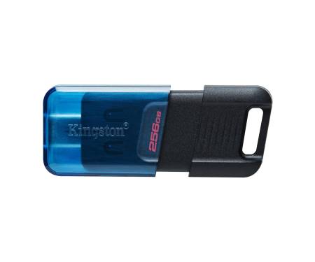Флеш-накопитель Kingston 256 GB DataTraveler 80 M USB-C 3.2 (DT80M/256GB) 1