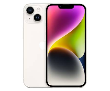 Смартфон Apple iPhone 14 512GB Dual SIM Starlight (MPX03) 1
