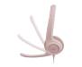 Наушники Logitech H390 USB Rose (981-001281)