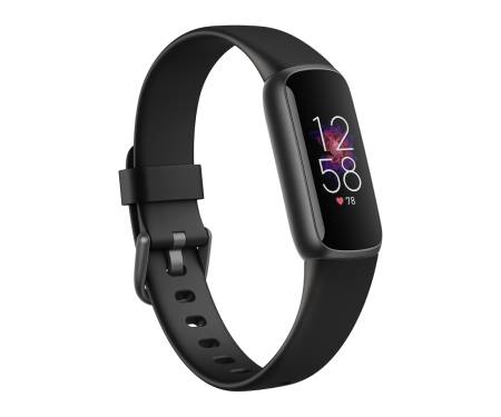Фітнес-браслет Fitbit Luxe Black / Graphite Stainless Steel (FB422BKBK) 2