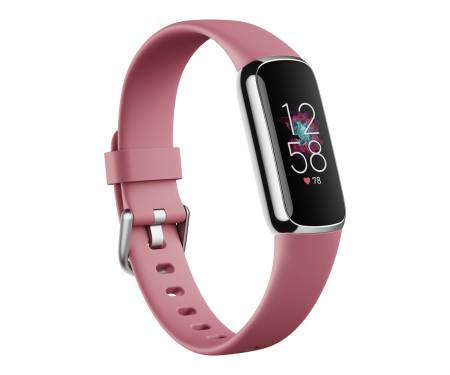 Фитнес-браслет Fitbit Luxe Orchid / Platinum Stainless Steel (FB422SRMG) 2