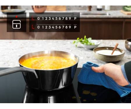 Electrolux Варочная поверхность индукционная, 60см, черный