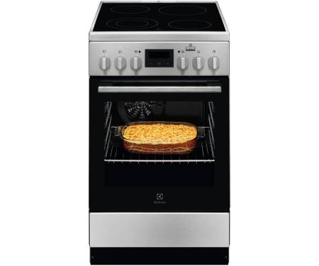 Electrolux Плита RKR560203X стеклокерамическая шириной 50 см, PlusSteam