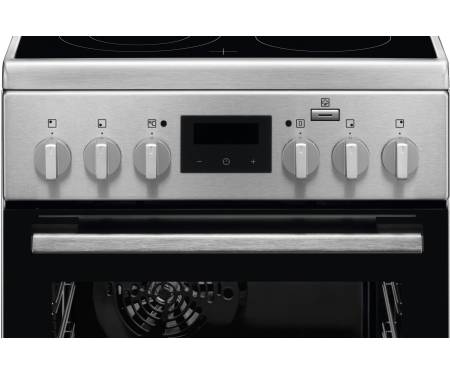 Electrolux Плита RKR560203X стеклокерамическая шириной 50 см, PlusSteam