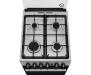 Electrolux Плита газовая, 51л, 50x60см, чугун, нерж
