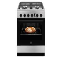 Electrolux Плита газовая, 51л, 50x60см, чугун, нерж