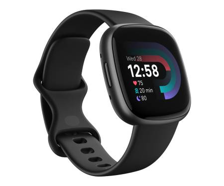 Смарт-часы Fitbit Versa 4 Black / Graphite Aluminum (FB523BKBK) 1