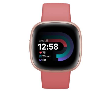 Смарт-часы Fitbit Versa 4 Pink Sand / Copper Rose Aluminum (FB523RGRW) 2