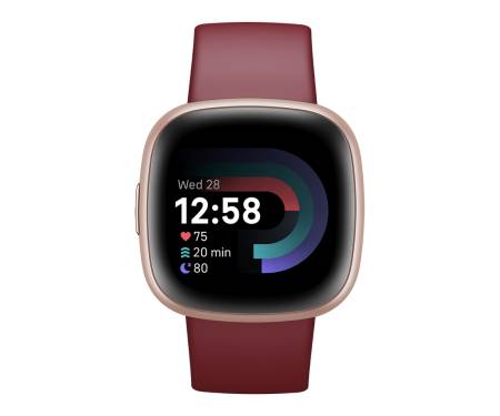 Смарт-часы Fitbit Versa 4 Beet Juice / Copper Rose Aluminum 2
