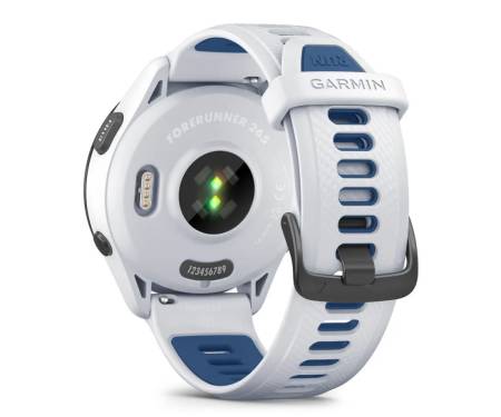 Смарт-годинник Garmin Forerunner 265 Black Bezel w. Whitestone Case and Whitestone/Tidal Blue S. Band (010-02810-01/11) 4