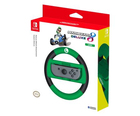 Hori Руль Steering Wheel Deluxe Mario Kart 8 Luigi для Nintendo Switch