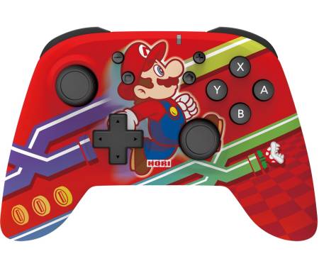 Hori Геймпад беспроводной Horipad (Super Mario) для Nintendo Switch, Red