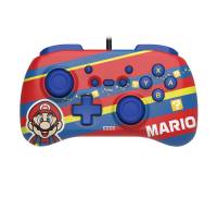 Hori Геймпад проводной Horipad Mini (Mario) для Nintendo Switch, Red/Blue