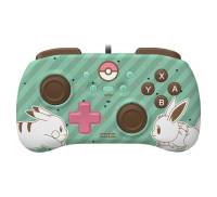 Hori Геймпад проводной Horipad Mini (Pikachu & Eevee) для Nintendo Switch, Green