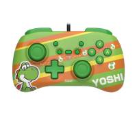 Hori Геймпад проводной Horipad Mini (Yoshi) для Nintendo Switch, Green