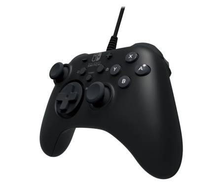 Hori Геймпад проводной для Nintendo Switch, Black