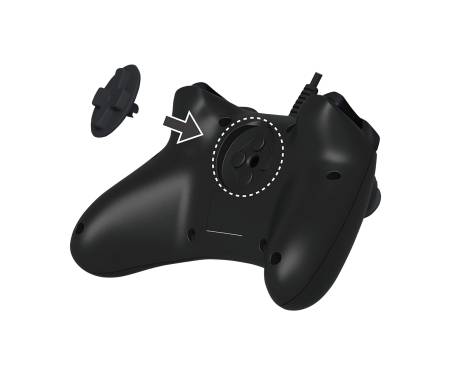 Hori Геймпад проводной для Nintendo Switch, Black