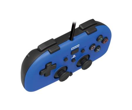 Hori Геймпад проводной Mini Gamepad для PS4, Blue