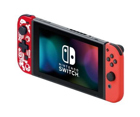 Hori Контроллер D-Pad Mario (левый) для Nintendo Switch, Red