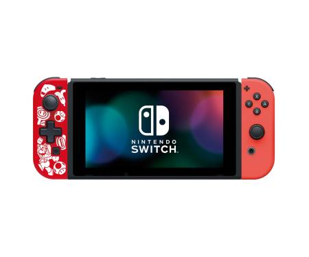 Hori Контроллер D-Pad Mario (левый) для Nintendo Switch, Red