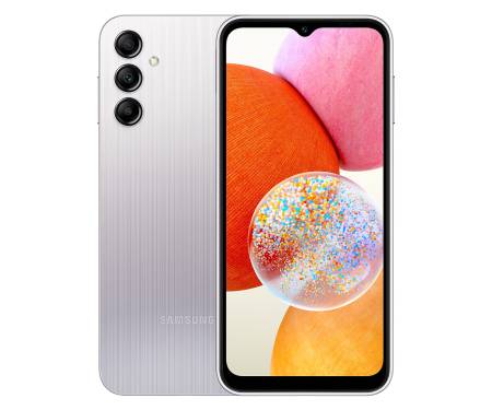 Смартфон Samsung Galaxy A14 4/128GB Silver (SM-A145FZSV) 1