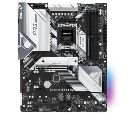 ASRock Материнская плата B650 PRO RS sAM5 B650 4xDDR5 HDMI DP ATX