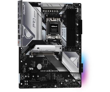 ASRock Материнская плата B650 PRO RS sAM5 B650 4xDDR5 HDMI DP ATX