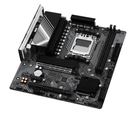 ASRock Материнская плата B650M-HDV/M.2 sAM5 B650M 2xDDR5 M2.0 HDMI DP mATX