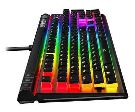 HyperX Клавиатура игровая Alloy Elite 2.0 Red USB RGB RU, Black